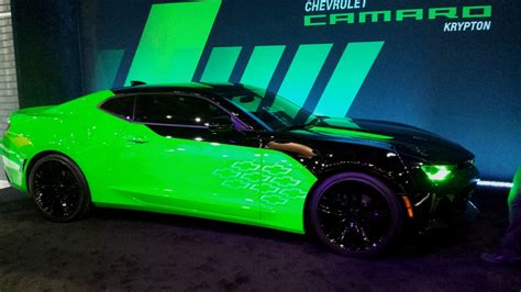 2016 Camaro Krypton Features electroluminescent paint Lumilor | TD Customs