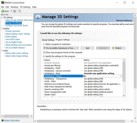 Best NVIDIA Control Panel Settings 2022 to Boost Your FPS