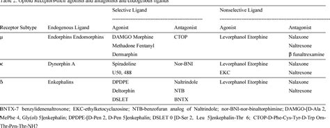 [PDF] Endogenous Opioids: Their Physiological Role and Receptors | Semantic Scholar