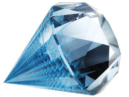 Blue diamond PNG image