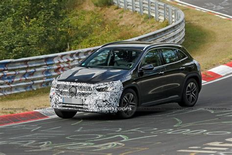 2023 Mercedes-Benz GLA Struts Its Facelifted Stuff At The ‘Ring | Carscoops