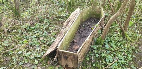 Unearthed photos show inside of creepy coffin maker's house before it was turned into a building ...