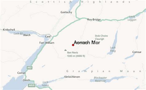 Aonach Mòr Mountain Information