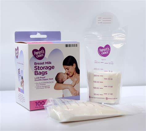 Parent's Choice Breast Milk Storage Bags, 100 count - Walmart.com