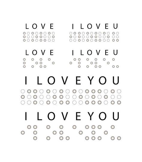 Love In Braille Illustrations, Royalty-Free Vector Graphics & Clip Art ...