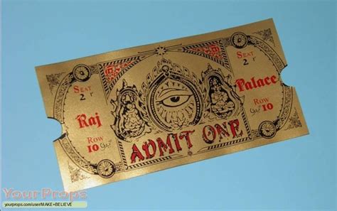 Last Action Hero Full ticket replica movie prop