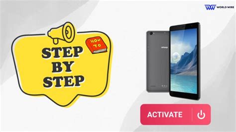 Whoop Tablet Activation Process - Step by Step Guide - World-Wire