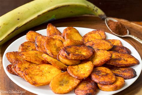 Sweet and Spicy Fried Plantain | Home Made Zagat