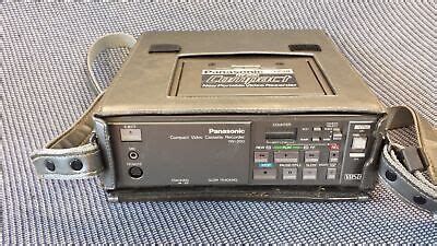 UNTESTED Panasonic NV-200 VHS-C Compact VHS Video Cassette Recorder ...