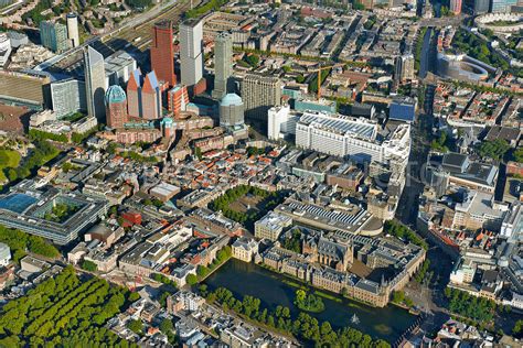 aerial view | The Hague center. The Dutch House of Parliament the ...