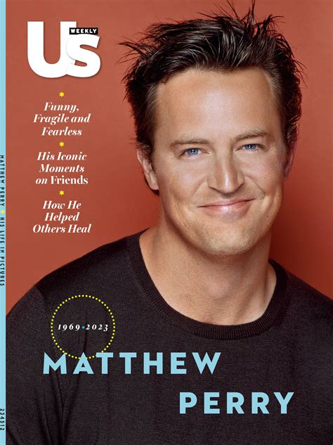 Matthew Perry - Us Weekly Tribute: Tragic Death, Friends, Top 50 Momen – Magazine Shop US