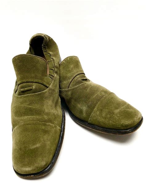 Men's Green Suede Loafers by - Reusable Style | Green suede, Suede loafers, Mens shoes boots