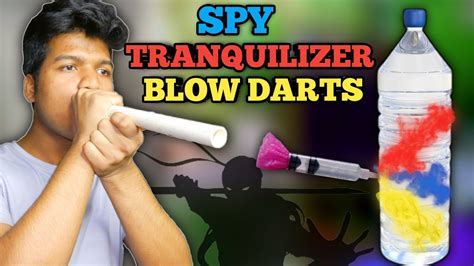 DIY Spy Tranquilizer Blow Darts From Scratch | viplash | - YouTube