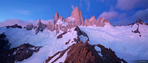 Fitz Roy Sunrise Panorama #1 | Patagonia, Argentina | Mountain Photography by Jack Brauer