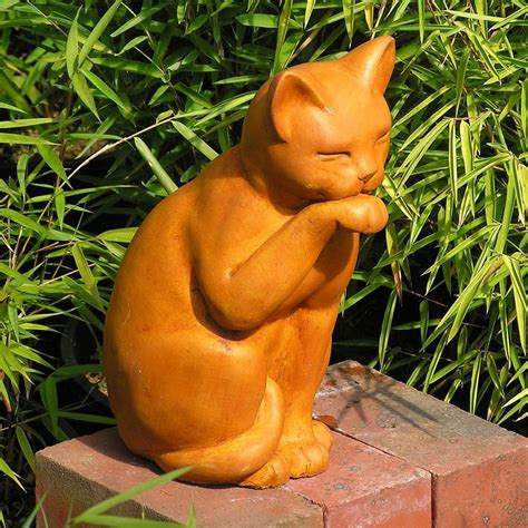 Outdoor Garden Statues, Outdoor Sculpture, Bird Types, Cat Garden, Garden Oasis, Garden Party ...