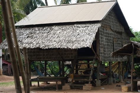 Four Traditional Cambodian House You found in the village