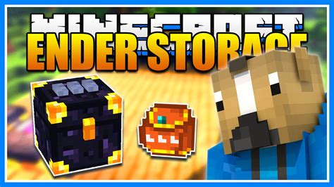 Minecraft ENDER STORAGE Mod Showcase! Ender Chests, Tanks, Pouches ...