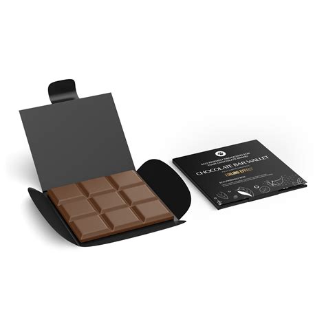 Chocolate Bar Wallet, Medium Size, Black, Eco-Friendly | PackLion