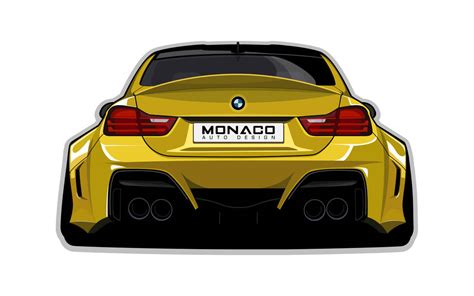 [VECTOR SERIES] BMW M4 Widebody by MonacoAutoDesign on DeviantArt