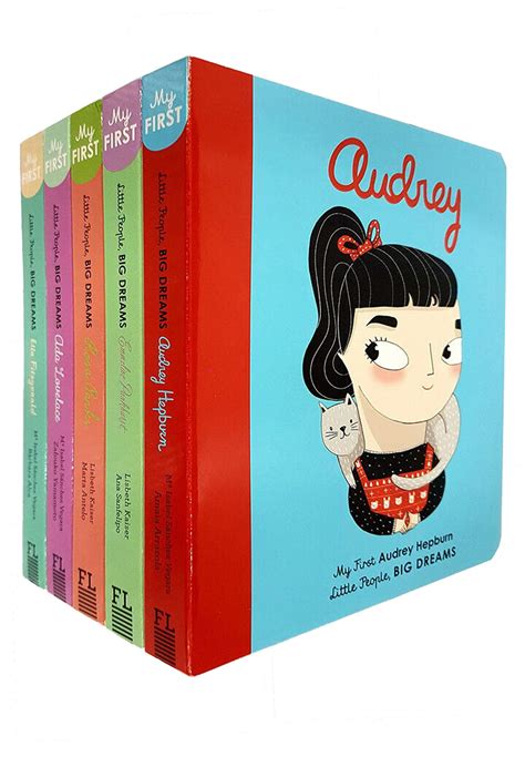 Buy Little People Big Dreams Series 2 Collection 5 Books Set (Rosa Parks, Audrey Hepburn, Ella ...