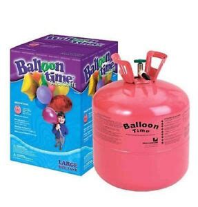 Balloon Time Disposable Jumbo Helium Tank, 50 Balloons included. | eBay