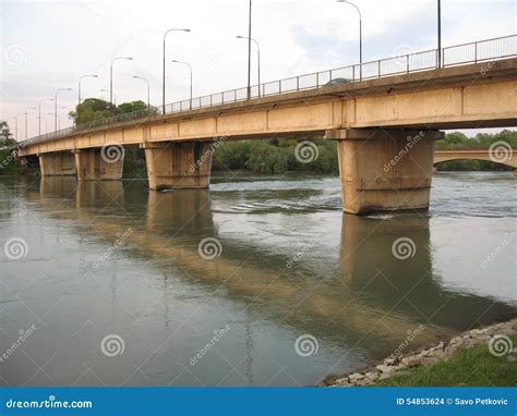 Bridge stock photo. Image of river, regions, croatian - 54853624