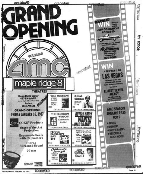 AMC Maple Ridge 8 in Amherst, NY - Cinema Treasures