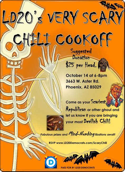 Halloween Chili Cook Off Flyer Free Design (10+ Magnificent Ideas ...