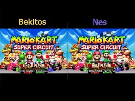 Mario Kart Super Circuit Multiplayer con Nes : r/casualnintendo