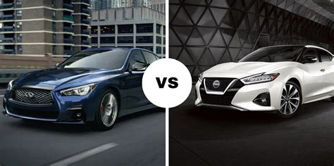 Nissan Maxima Vs. INFINITI Q50 | Herrin-Gear INFINITI