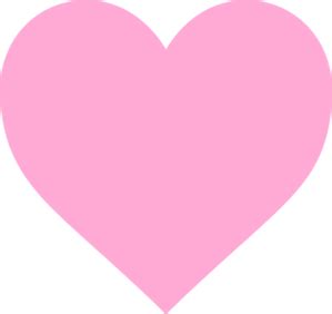 Little Pink Heart Clipart Painted