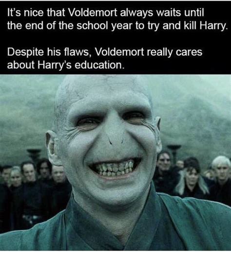 There's some good in Voldemort : r/harrypotter