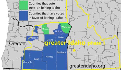 Greater Idaho trims plan for Oregon annexation with focus on eastern ...