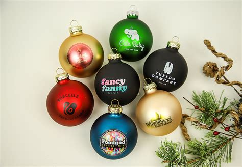 Logo Christmas Ornament Personalized Ornament Bulk - Etsy