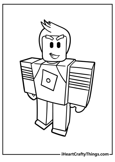 Roblox Coloring Pages For Kids