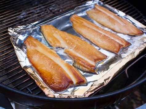 Grill Smoked Trout - DadCooksDinner