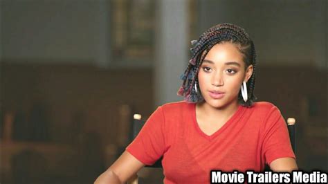 THE HATE U GIVE On set visit with Amandla Stenberg Starr Carter - YouTube