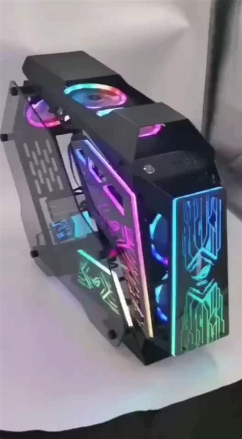 Water Cooling Pc Rgb Led Gaming Computer Case Fabrication - Buy Pc Rgb ...