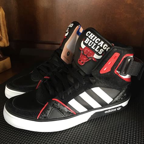 Chicago Bulls Adidas Originals Space Diver Shoes Boys Size 4.5 Rare ...