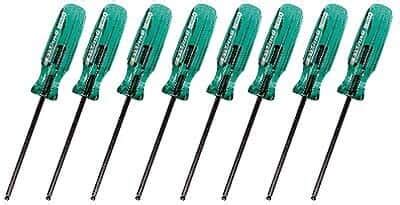 Allen Ball-Plus Screwdriver-Handle Metric Hex Key Set, 6 Keys from Cole ...