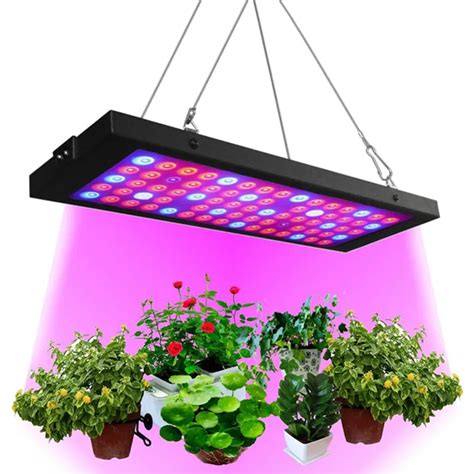 Full Spectrum LED Grow Light 40W Long Panel Plant Grow Lamp Fitolampy ...