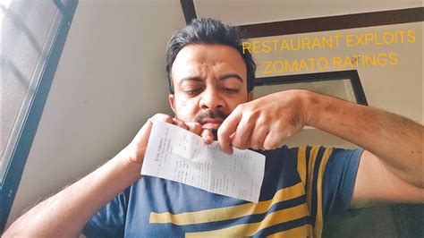 Restaurant exploits Zomato ratings | Blind Chemistry | Nungambakkam - YouTube