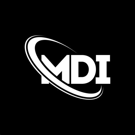 MDI logo. MDI letter. MDI letter logo design. Initials MDI logo linked ...