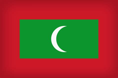 Maldives Large Flag | Gallery Yopriceville - High-Quality Images and Transparent PNG Free Clipart