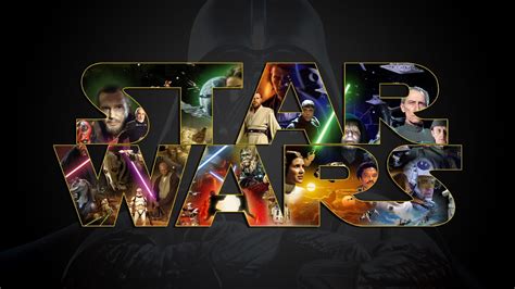 Star Wars loog, movies, Star Wars, collage HD wallpaper | Wallpaper Flare