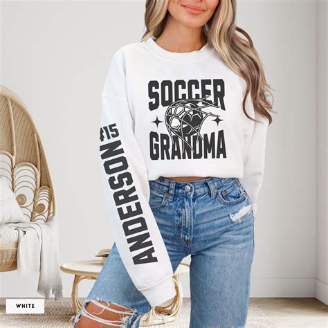 CUSTOM Soccer Mom Sweatshirt, Soccer Dad Shirt, Personalized Game Day Apparel for Mom and Dad ...