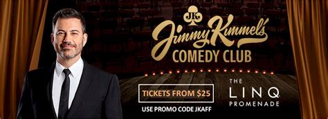 Jimmy Kimmel Comedy Club Coupon Codes - Save $20 with Promo Codes