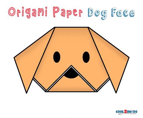 Cool2bKids | Kids Fun Zone | Origami dog face, Paper dogs, Dog face