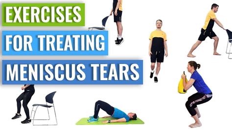 Meniscus Tear Exercises: 23 Exercises and Stretches Explained and ...