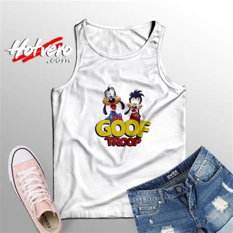 Disney Goof Troop Adult Tank Top - Hotvero.com